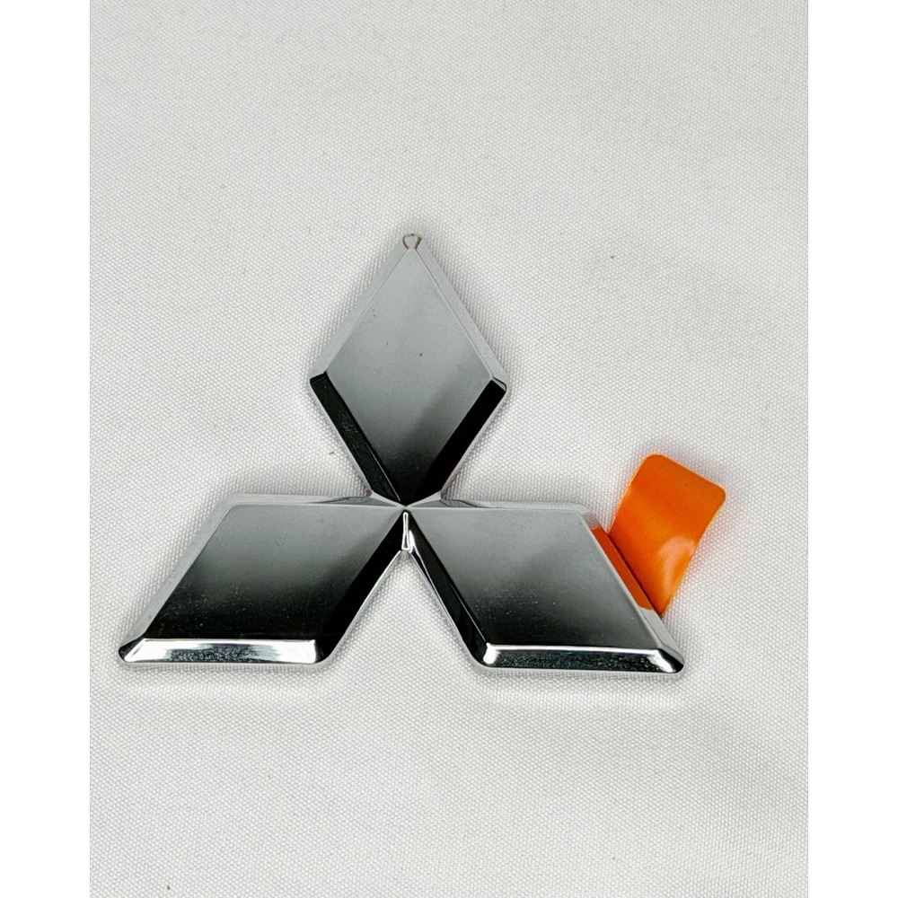 Genuine OEM Mitsubishi MR971389 Three Diamond Chrome Emblem Badge Logo NOS